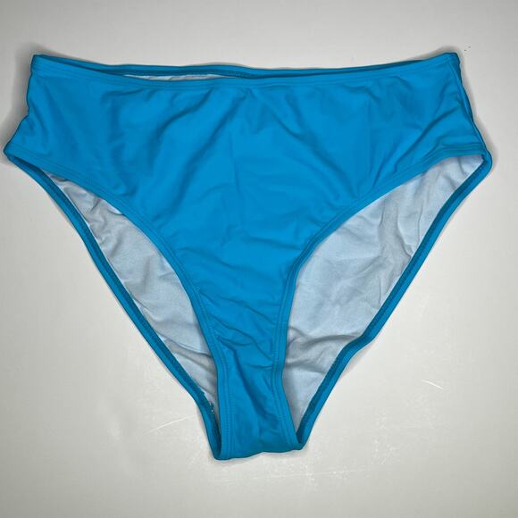 Two Piece Turquoise Tankini Swimsuit New L - Picture 8 of 9